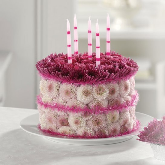 1800flowers birthday flower cake