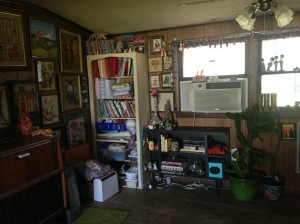 doyoudesigntoo wordpress com Sarah living room house vintage 1970s bookcase plants